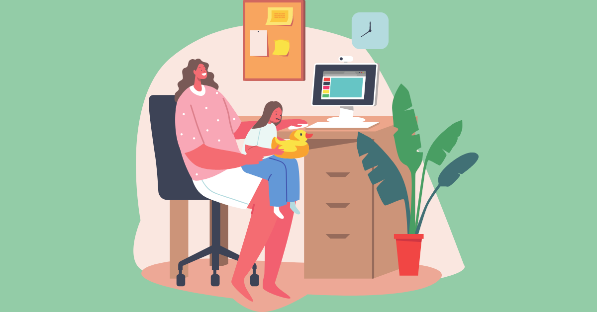 What to Expect as a New Work-from-Home Mom